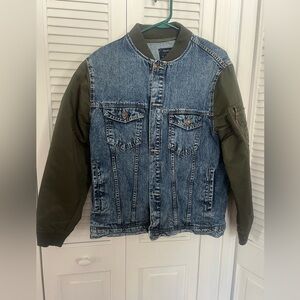 Bomber Jean jacket